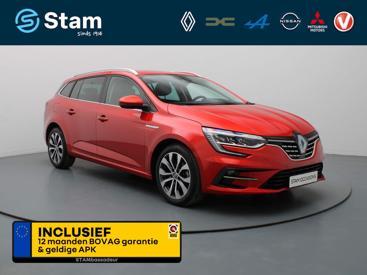 Renault Mégane Estate - TCe 140pk Techno EDC/AUTOMAAT Camera | Head-Up | Navi | Parksens. | Stoel-/stuurverw. - AutoWereld.nl