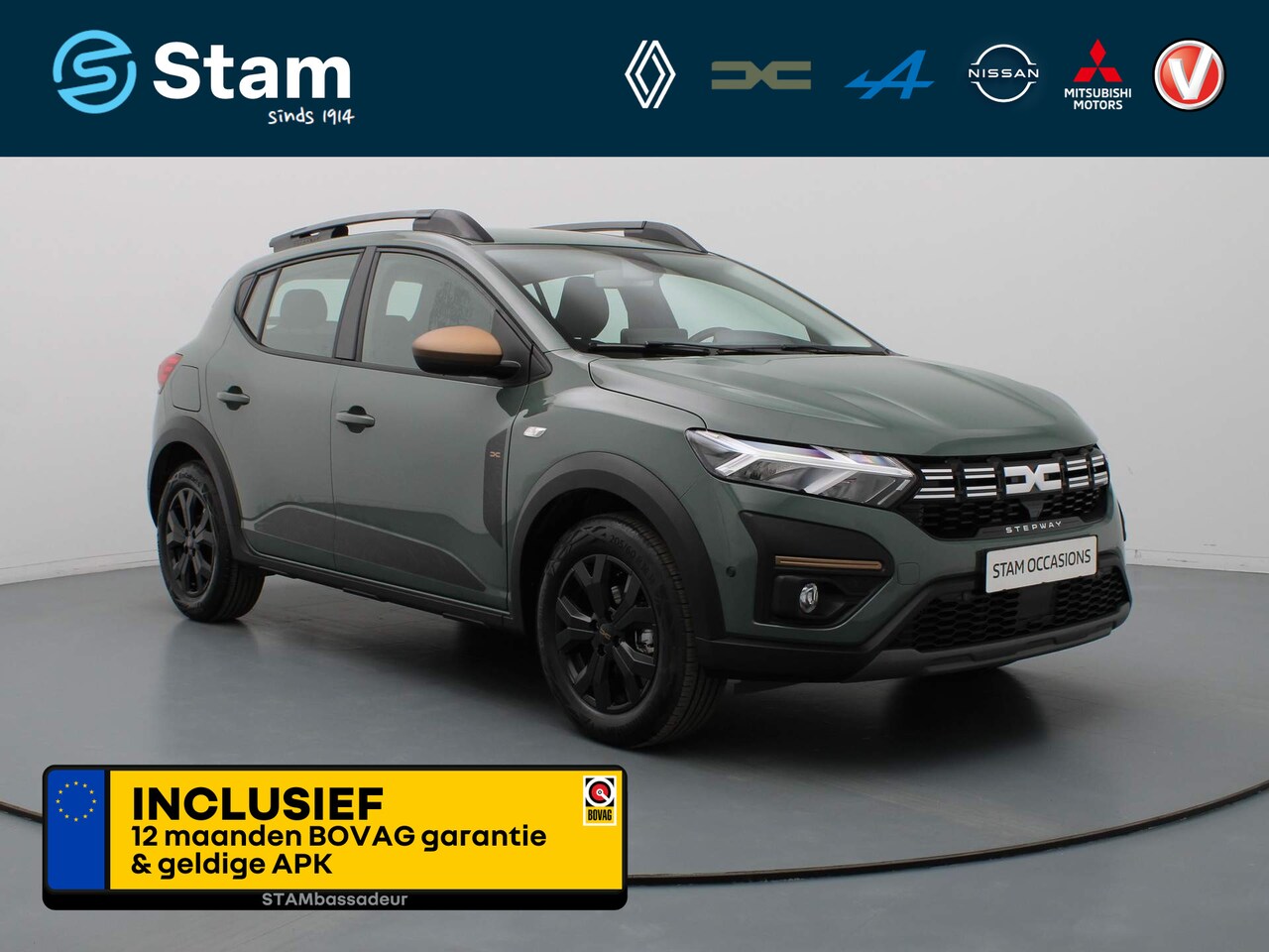 Dacia Sandero Stepway - TCe 100 ECO-G Up&Go Camera | Climate | Navi | Parksens. | Trekhaak - AutoWereld.nl