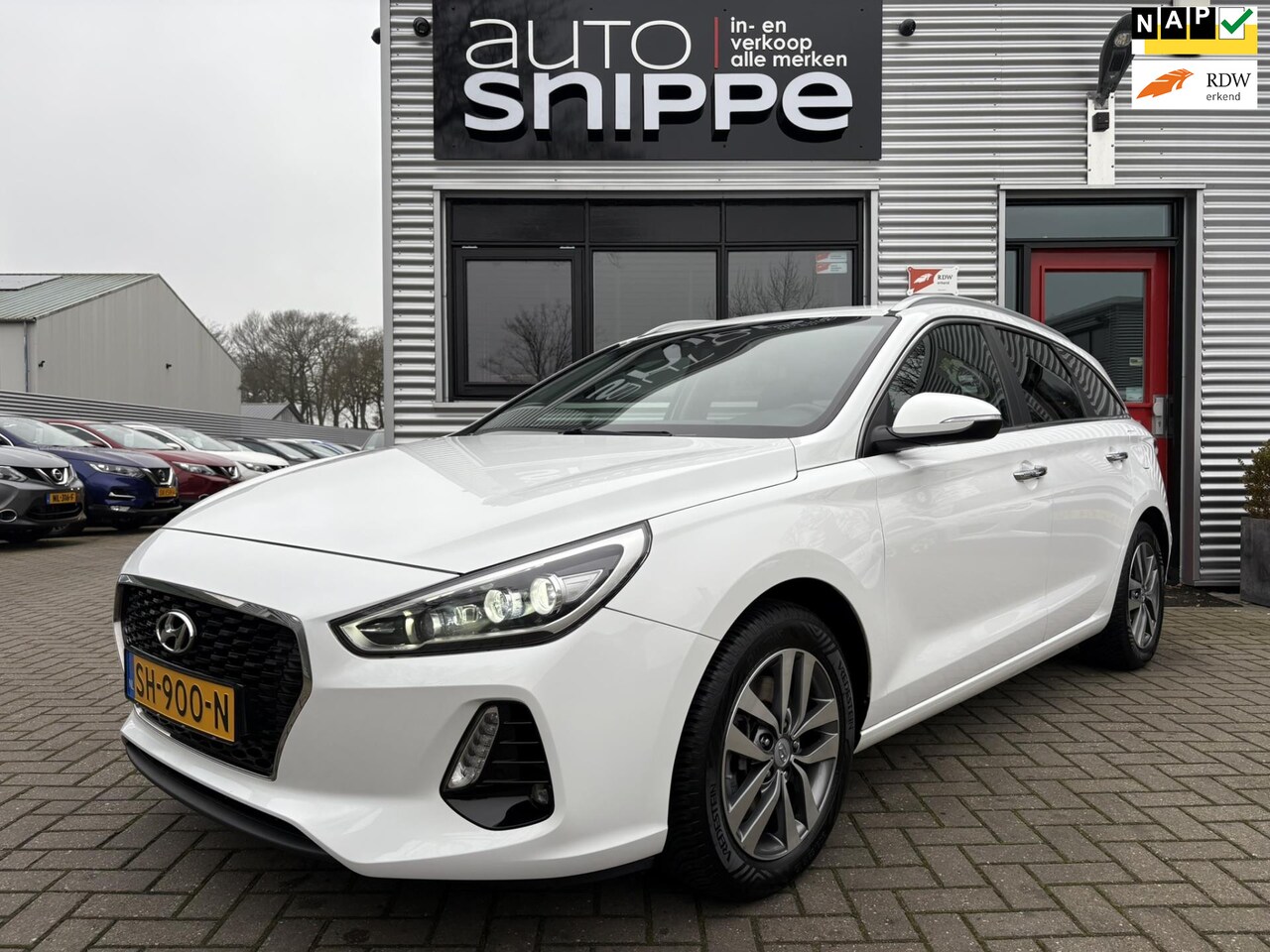 Hyundai i30 Wagon - 1.4 T-GDI Premium -CLIMA-KEYLESS ENTRY-HALF LEDER-LED-APPLE CARPLAY/ANDROID AUTO-ORIGINEEL - AutoWereld.nl