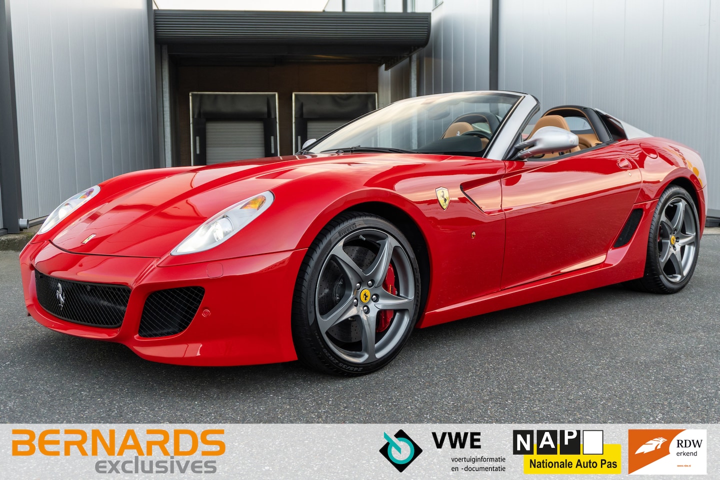 Ferrari 599 - SA Aperta - Rosso Corsa - 1 of 80 - AutoWereld.nl