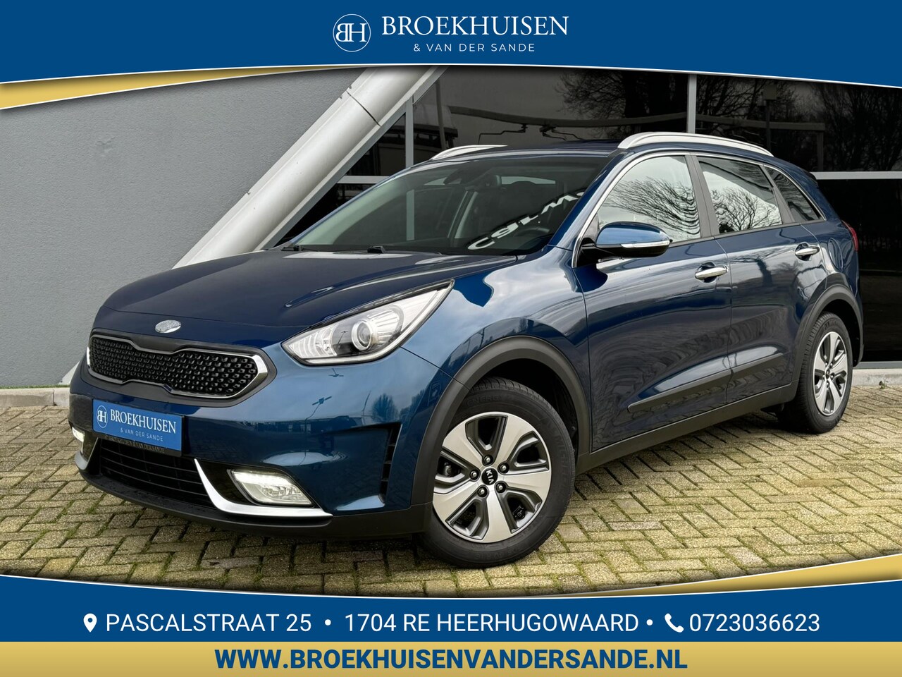 Kia Niro - 1.6 GDi Hybrid ExecutiveLine 141pk Automaat / Camera / Navigatie - AutoWereld.nl