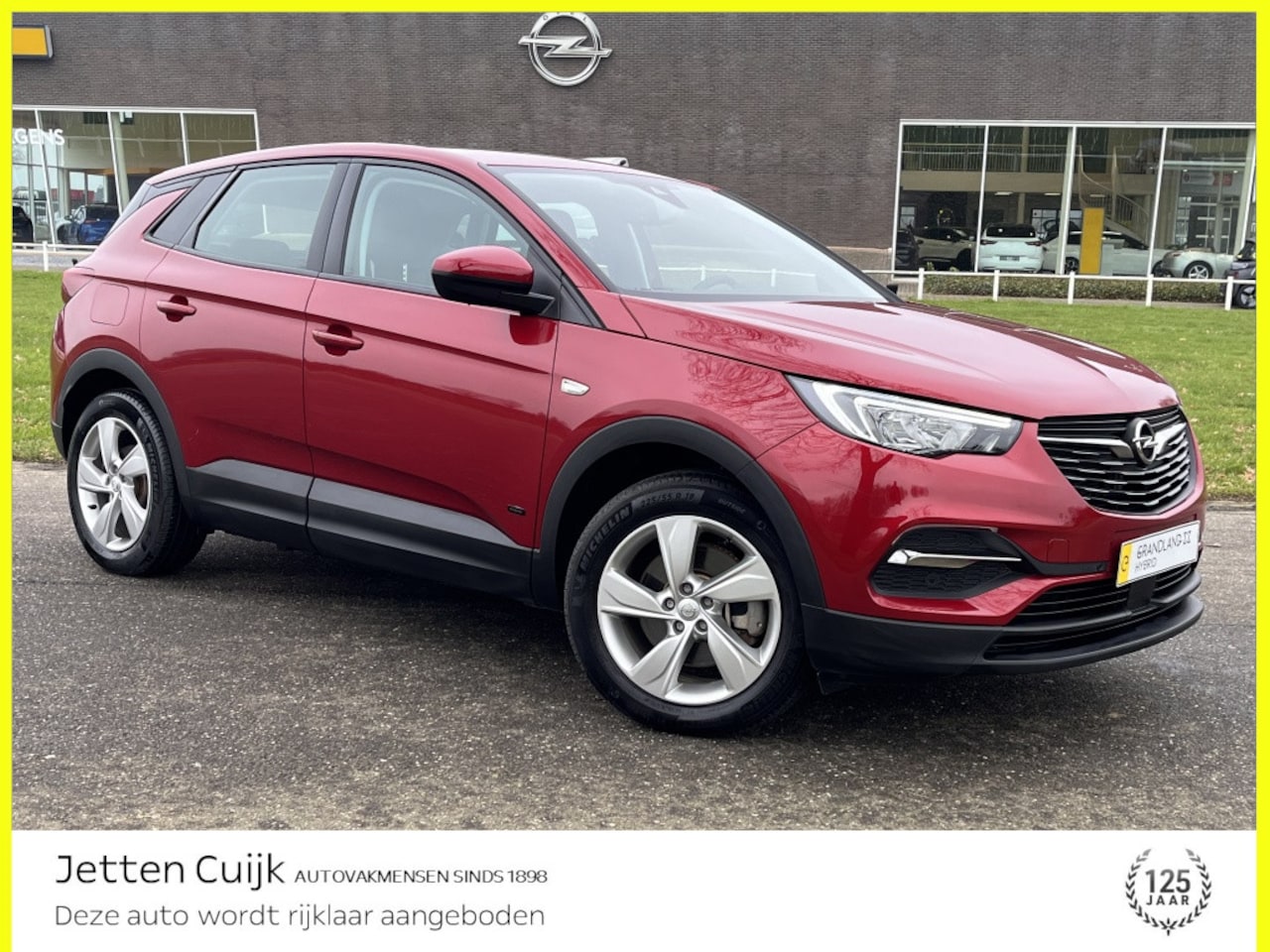 Opel Grandland X - 1.6 Turbo Hybrid Bus. Eleg. #RIJKLAAR# - AutoWereld.nl