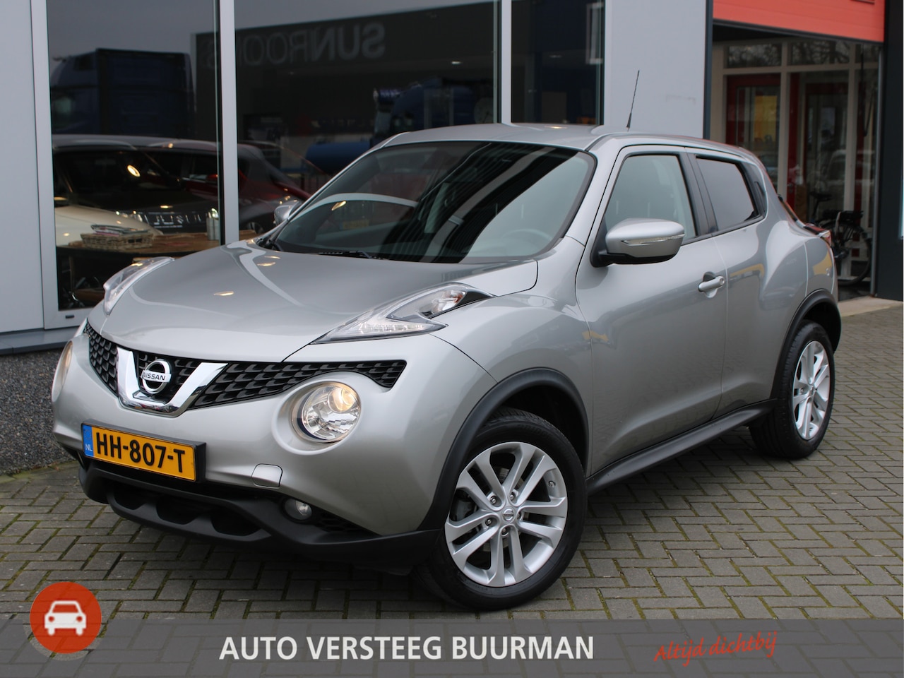 Nissan Juke - 1.2 DIG-T S/S Acenta Climat control, Cruise control, Lichtmetalen velgen - AutoWereld.nl