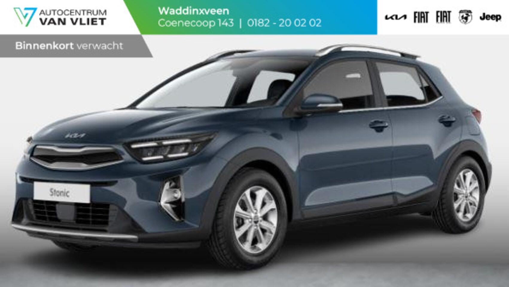 Kia Stonic - 1.0 T-GDi MHEV DynamicLine | Levering Mei | MY25 | 15'' lichtmetaal | Navi | Cruise | DAB - AutoWereld.nl