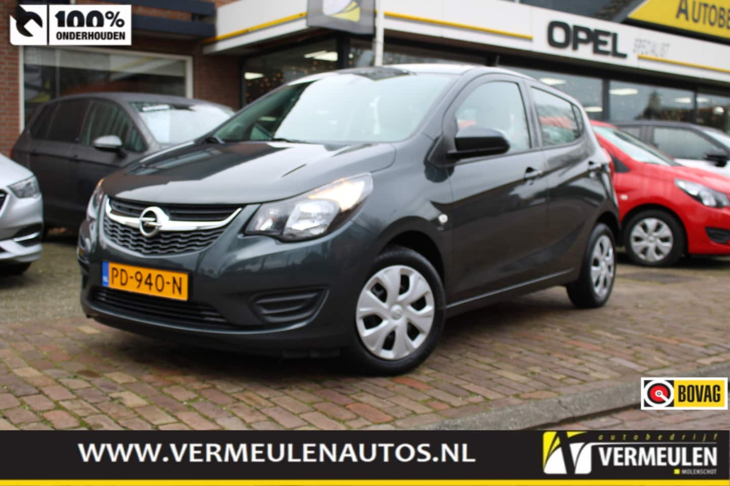 Opel Karl - 1.0 ecoFLEX 75PK Edition + Airco/ Cruise/ Bluetooth/ NL auto - AutoWereld.nl