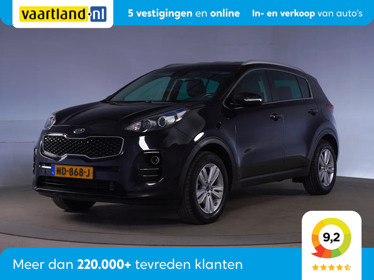 Kia Sportage - 1.6 GDI DynamicLine [ Navigatie Cruise Camera ] - AutoWereld.nl