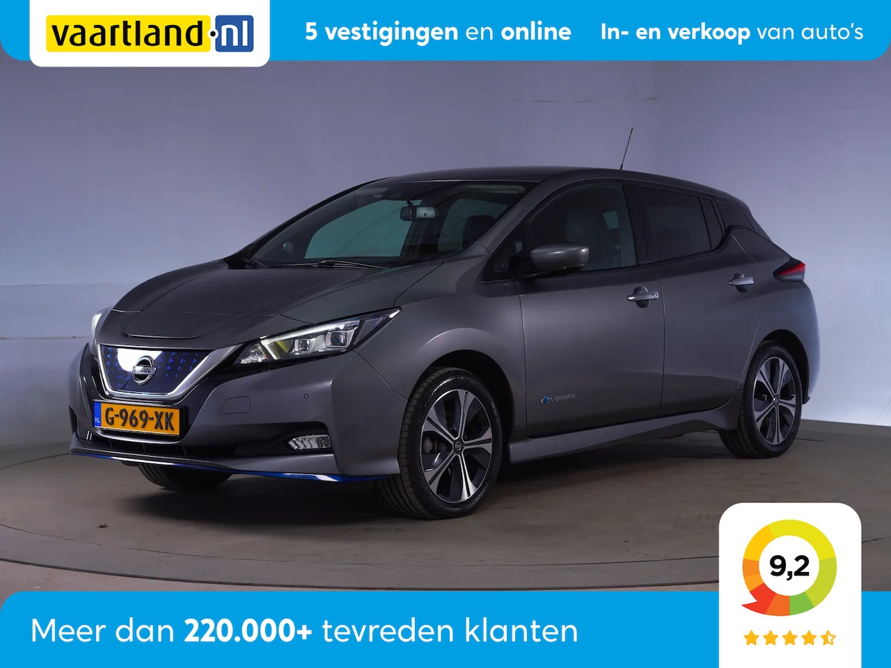 Nissan LEAF - 3 Zero Limited Edition 62 kWh [ Leder Stoelverwarming Adaptive cruise ] - AutoWereld.nl