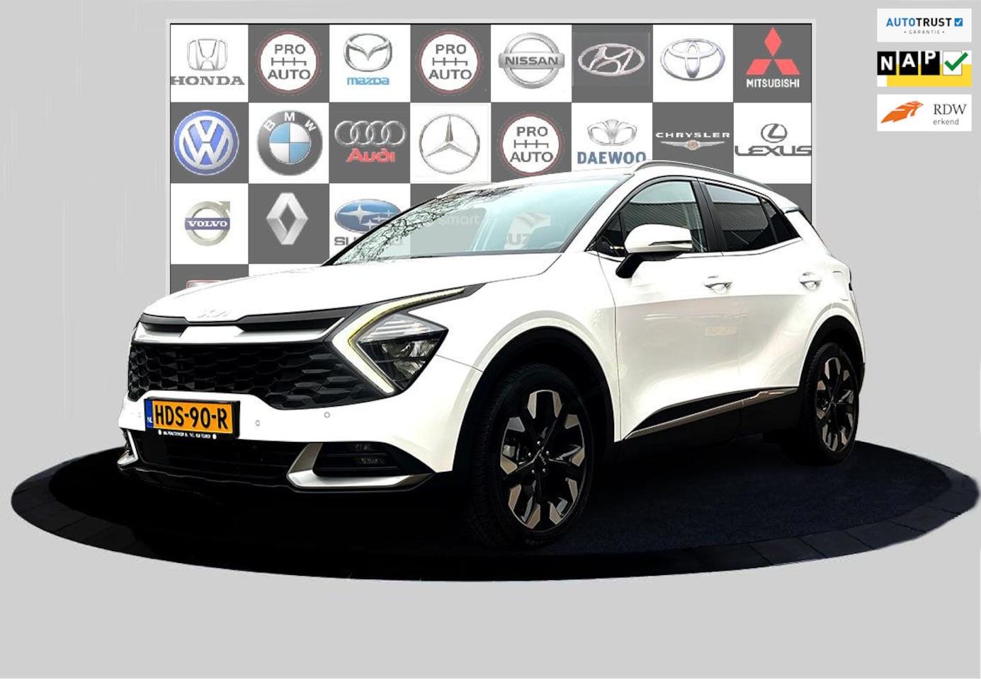 Kia Sportage - 1.6 T-GDi Plug-in Hybrid AWD DynamicLine Full option - AutoWereld.nl