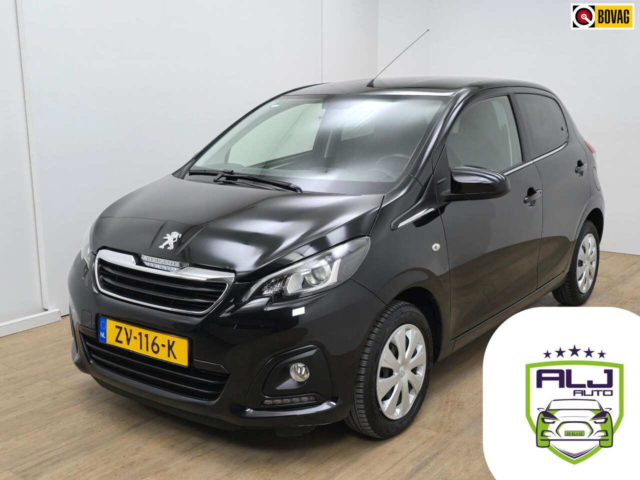 Peugeot 108 - Occasion 1.0 e-VTi Active in zwart en bluetooth audio | Tweedehands Peugeot 108 met airco - AutoWereld.nl