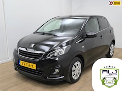 Peugeot 108 - Occasion 1.0 e-VTi Active in zwart en bluetooth audio | Tweedehands 108 met airco | Getint