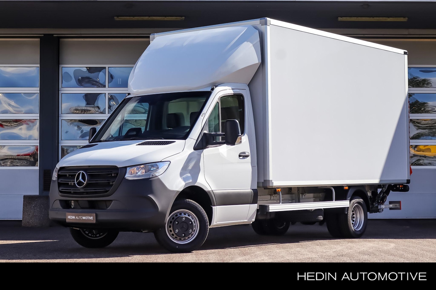 Mercedes-Benz Sprinter - 517 L3 Select Bakwagen | BPM Vrij | Airco | Zijwind Assistent | LED - AutoWereld.nl