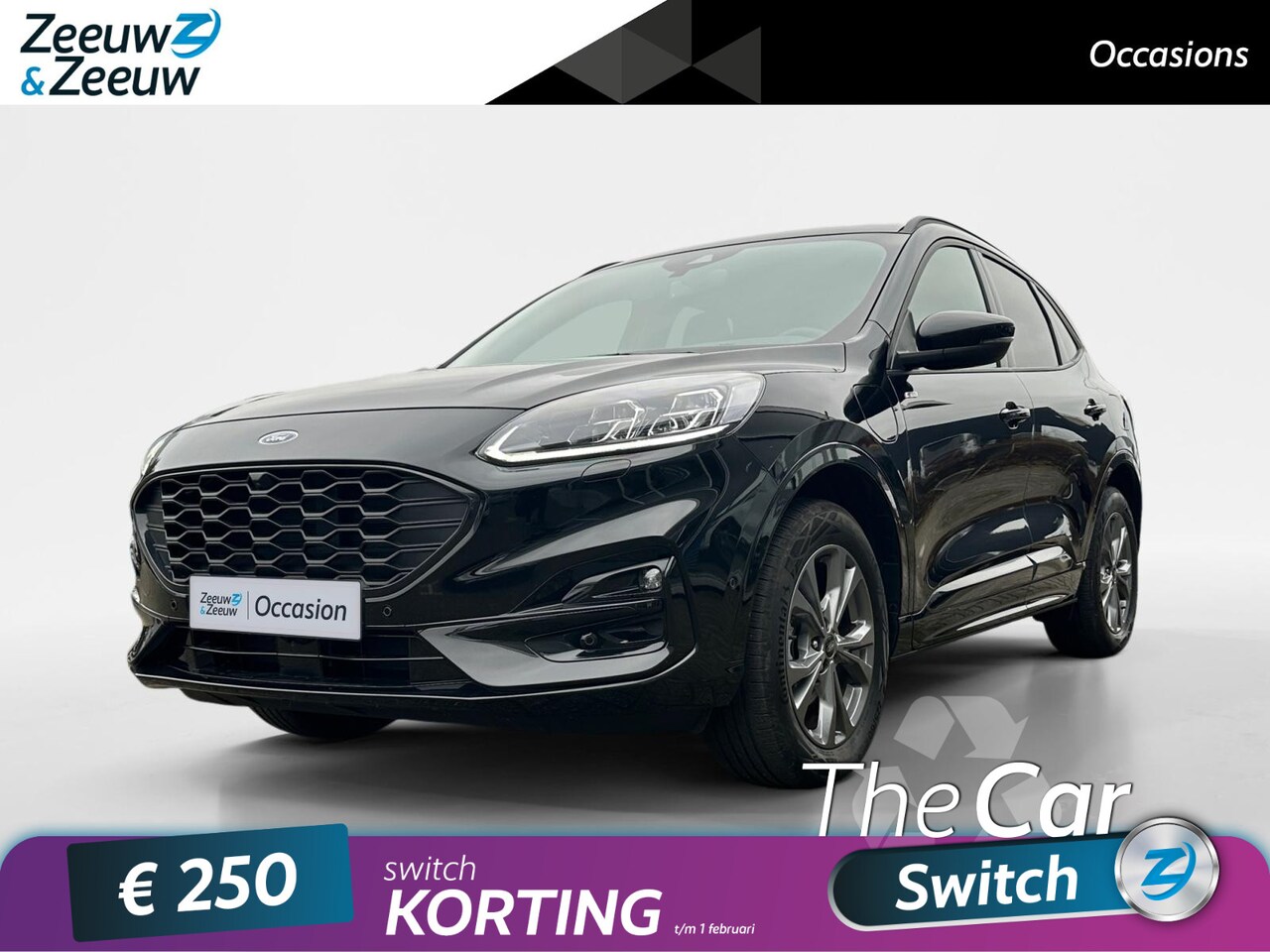 Ford Kuga - 2.5 PHEV ST-Line X | Dealer onderhouden | Automaat | Navigatie | Apple carplay & Android a - AutoWereld.nl