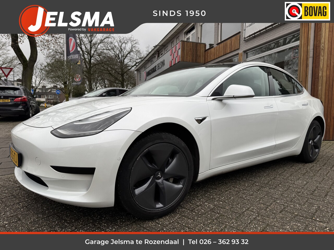 Tesla Model 3 - Standard RWD Plus 60 kWh Leer | Camera | Navi & CarPlay - AutoWereld.nl