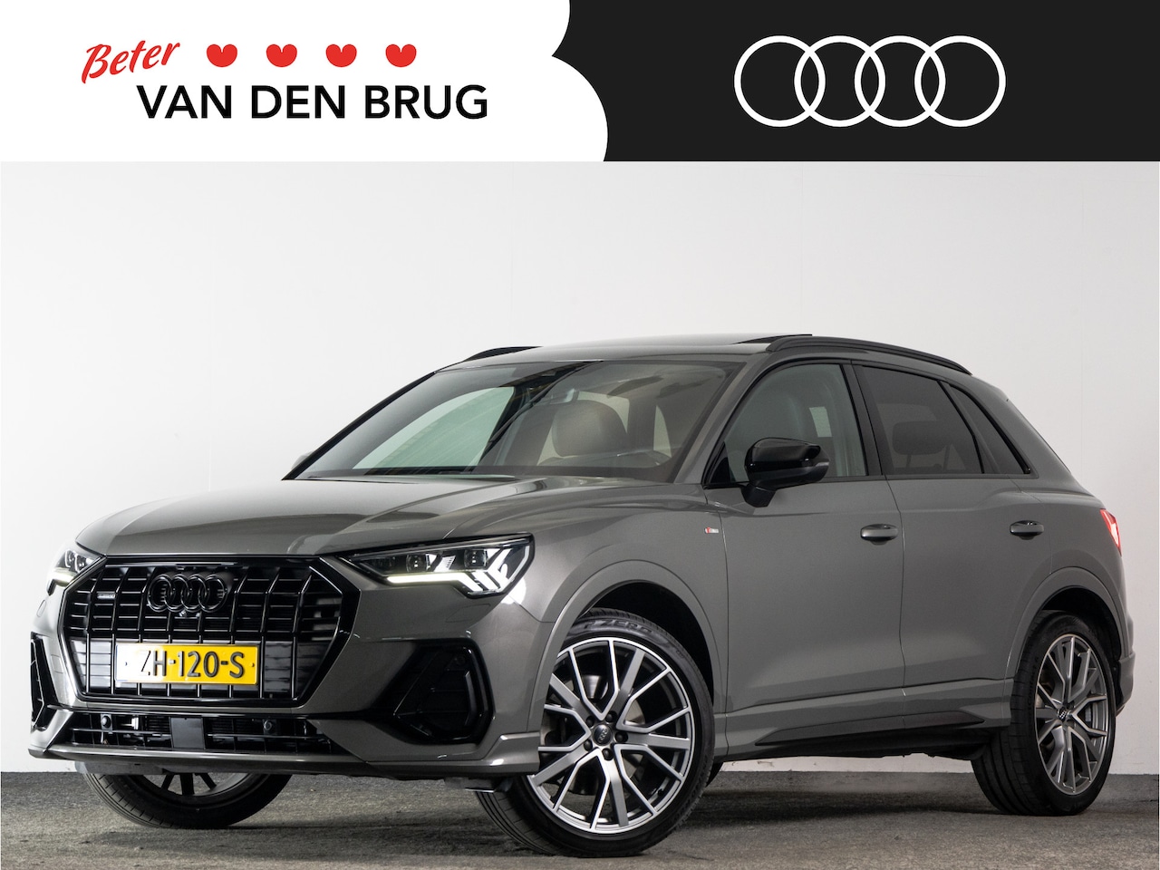 Audi Q3 - S-Line 40 TFSI 190pk Quattro Automaat | Panoramadak | Bang & Olufson | Elektr. kofferbak | - AutoWereld.nl