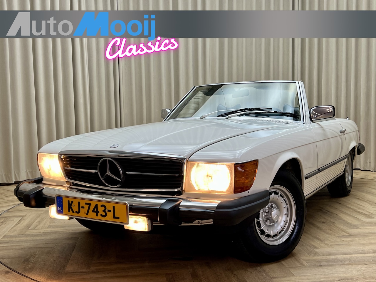 Mercedes-Benz SL-klasse Roadster - 450 SL Incl. Hardtop! 1980 / Becker Mexcico / Airconditioning / Cruise Control / Leder / W - AutoWereld.nl