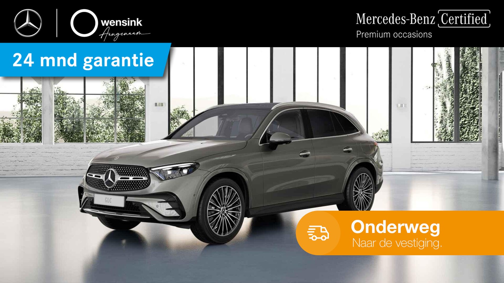 Mercedes-Benz GLC-klasse - 300e 4MATIC AMG Line | Panoramadak | Trekhaak | 360 camera | Stuurverwarming | Digital Lig - AutoWereld.nl