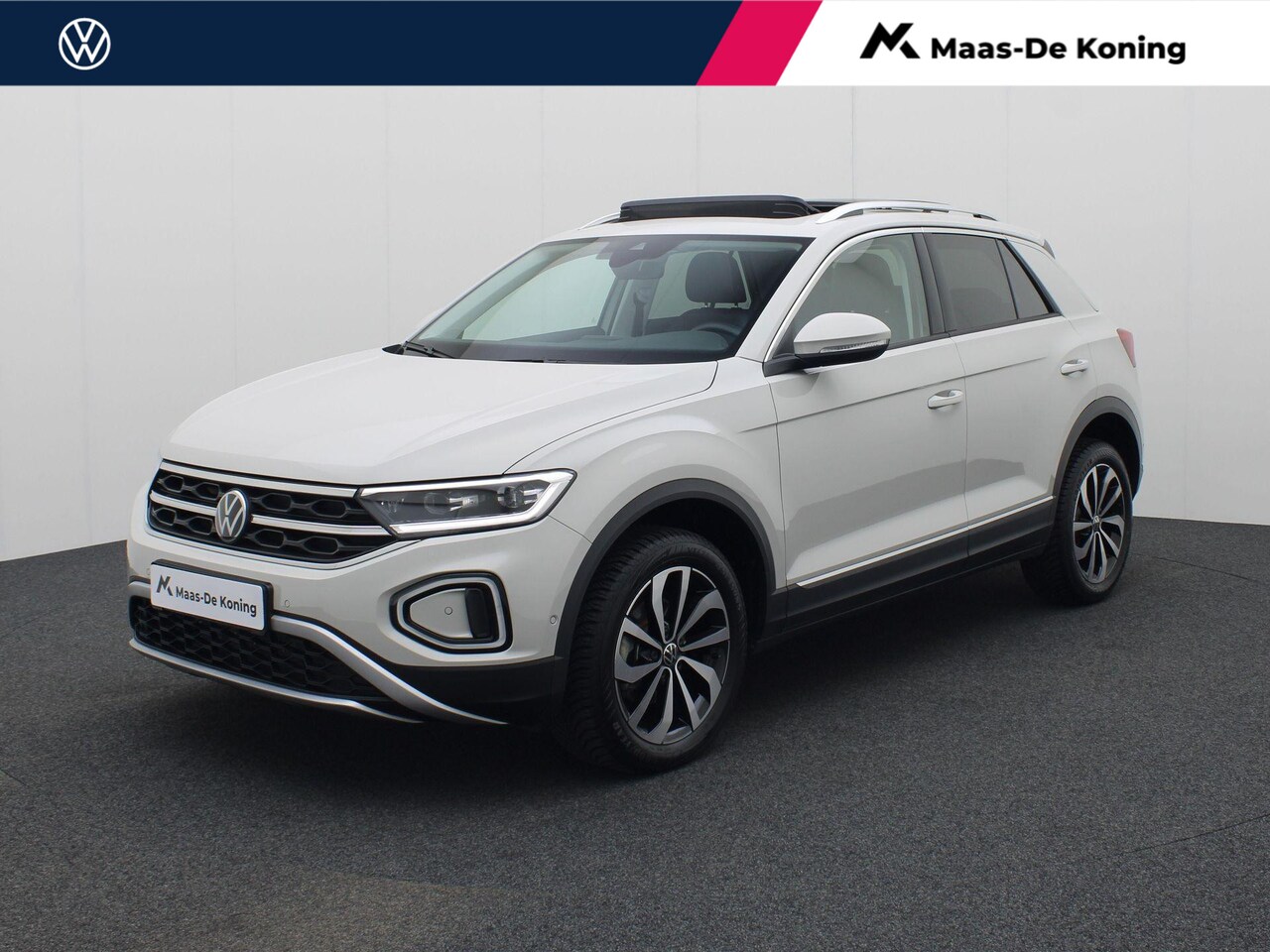 Volkswagen T-Roc - 1.5TSI/150PK Style DSG · Panoramadak · Massagefunctie · Parkeersensoren + camera · Garanti - AutoWereld.nl