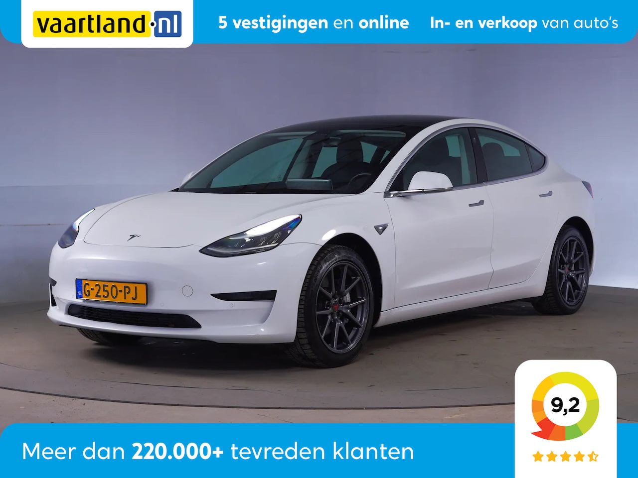 Tesla Model 3 - Standaard RWD Plus 60 kWh [ Leder Panoramadak ] - AutoWereld.nl