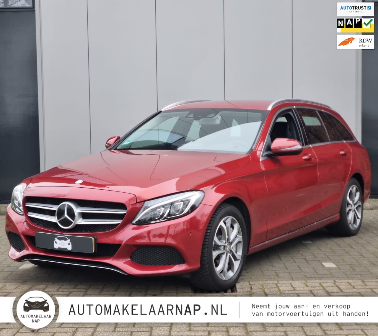 Mercedes-Benz C-klasse Estate - 350 e Lease Edition / Burmester / Hybride / - AutoWereld.nl