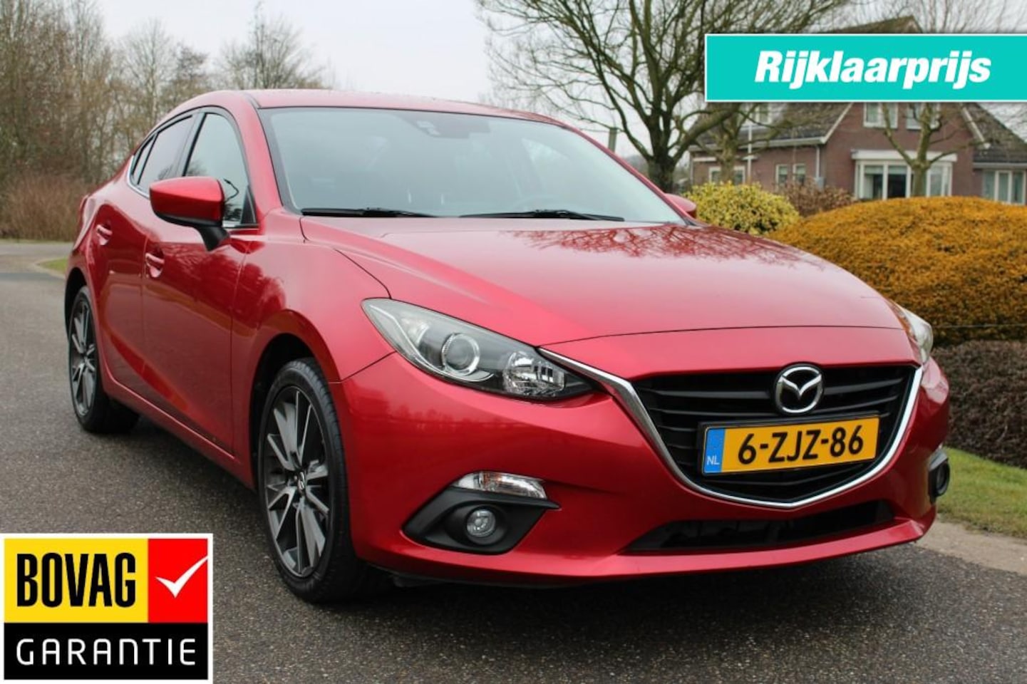 Mazda 3 - 2.0 120pk Skylease Sedan ECC/navi/cruise/trekhaak/PDC - AutoWereld.nl