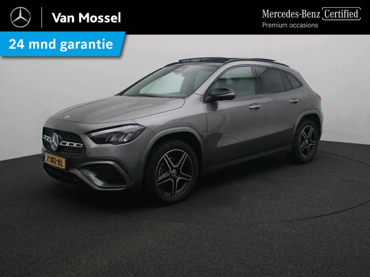 Mercedes-Benz GLA-Klasse - 250 e Star Edition AMG Line / Panoramadak/ Night/ Dodehoek/ Carplay - AutoWereld.nl