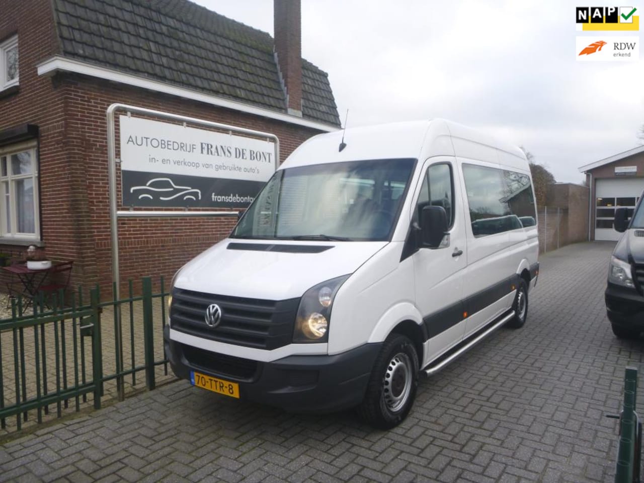 Volkswagen Crafter - 32 2.0 TDI L2H1 BM 9 PERSOONS AIRCO ZEER MOOI € 8500 EX BTW - AutoWereld.nl