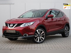 Nissan Qashqai - 1.6 Tekna LEDER I PANO I CARPLAY I KEYLESS I TREKHAAK I 360 CAM I