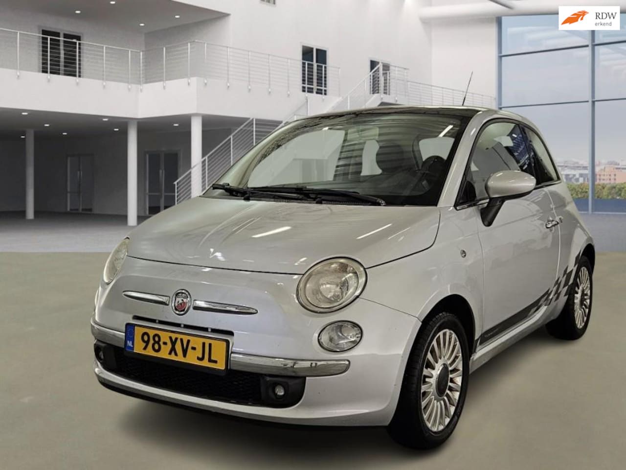 Fiat 500 - 1.4-16V Pop AIRCO PANORAMA SPORTLOOK - AutoWereld.nl