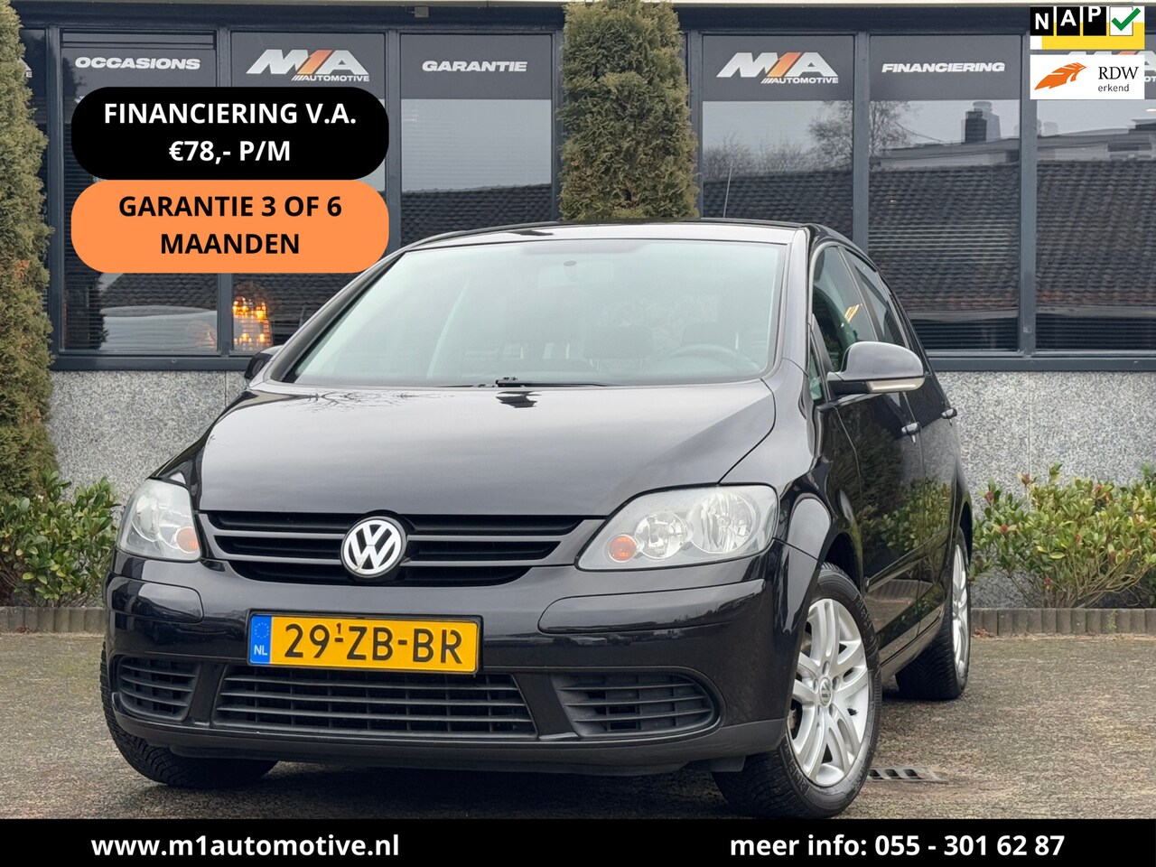 Volkswagen Golf Plus - 1.6 FSI Optive 3 | Airco | Trekhaak - AutoWereld.nl