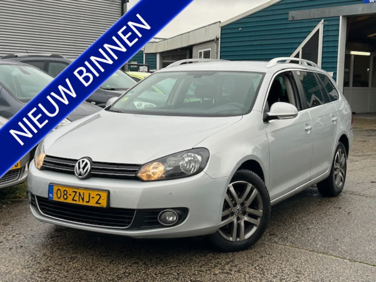 Volkswagen Golf Variant - 1.6 TDI High Executive Line BlueMotion TrekhaakICruiseContrIECCILMVIBluetooth - AutoWereld.nl