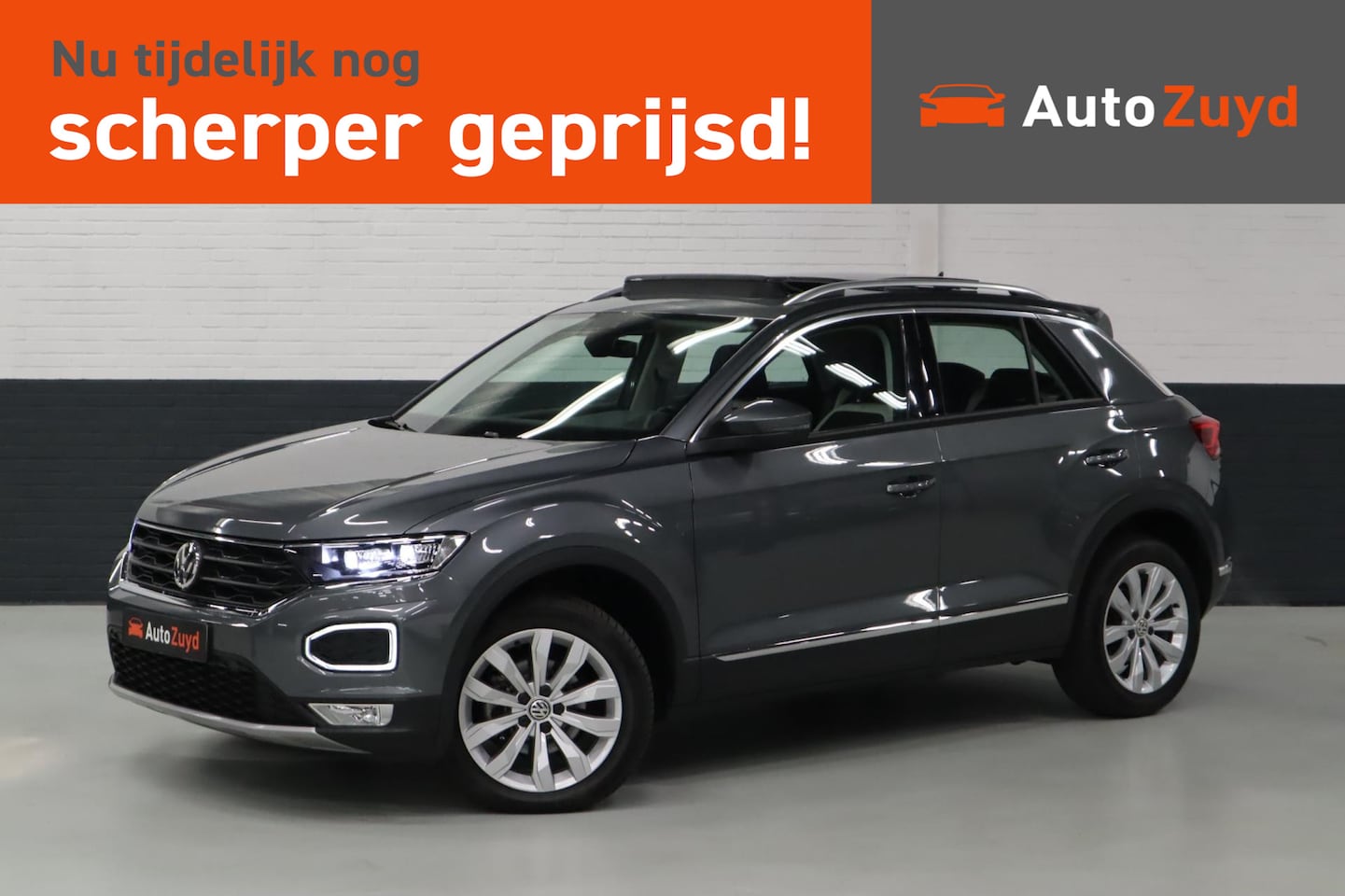 Volkswagen T-Roc - 1.5 TSI Sport / Pano / CarPlay / Virtual / Camera - AutoWereld.nl