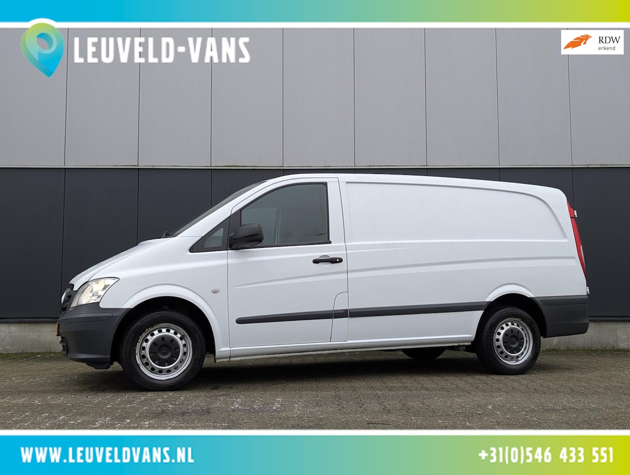 Mercedes-Benz Vito - 110 100PK KOELWAGEN LANG AIRCO - AutoWereld.nl