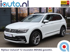 Volkswagen Tiguan Allspace - 1.4 TSI 110kW DSG R-Line 7p. Pano/LED Plus/Vienna Leder/Elek. stoelen/360Camera/Keyless/Tr