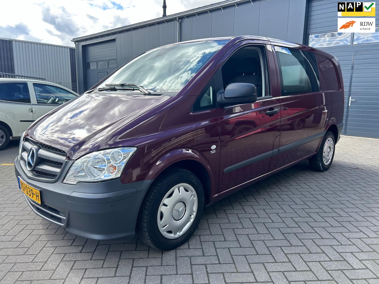 Mercedes-Benz Vito - 113 CDI 320 L2 Rolstoellift op a.b - 1e Eigenaresse - AutoWereld.nl