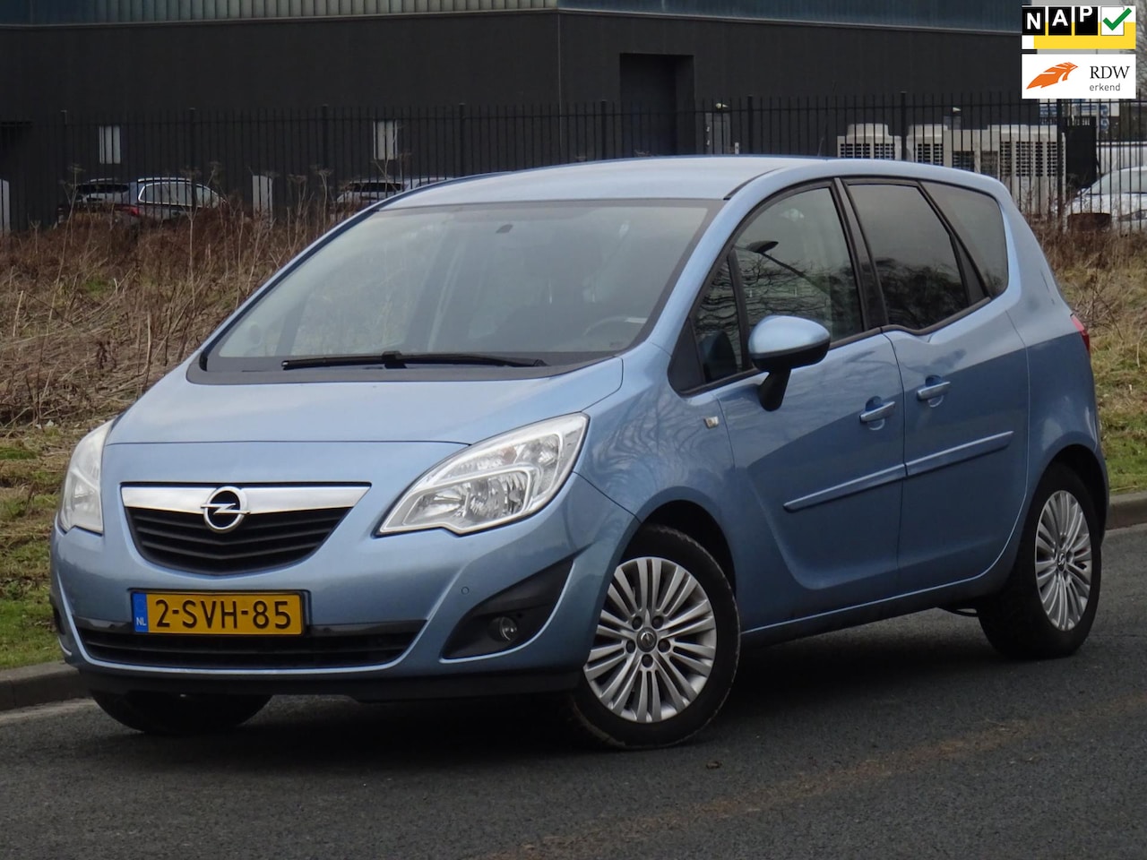 Opel Meriva - 1.4 Turbo Cosmo LPG NAP/AIRCO/CRUISE/PDC/APK2026 - AutoWereld.nl