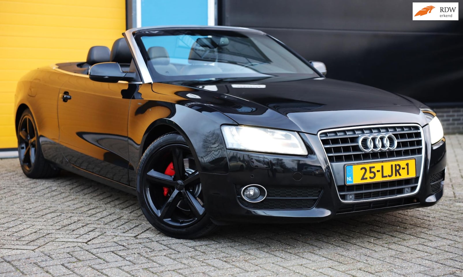 Audi A5 Cabriolet - 2.0 TFSI Quattro / 2 x S Line / 211 PK / AUT / Airco / Elek Pakket / Cruise Control / B & - AutoWereld.nl