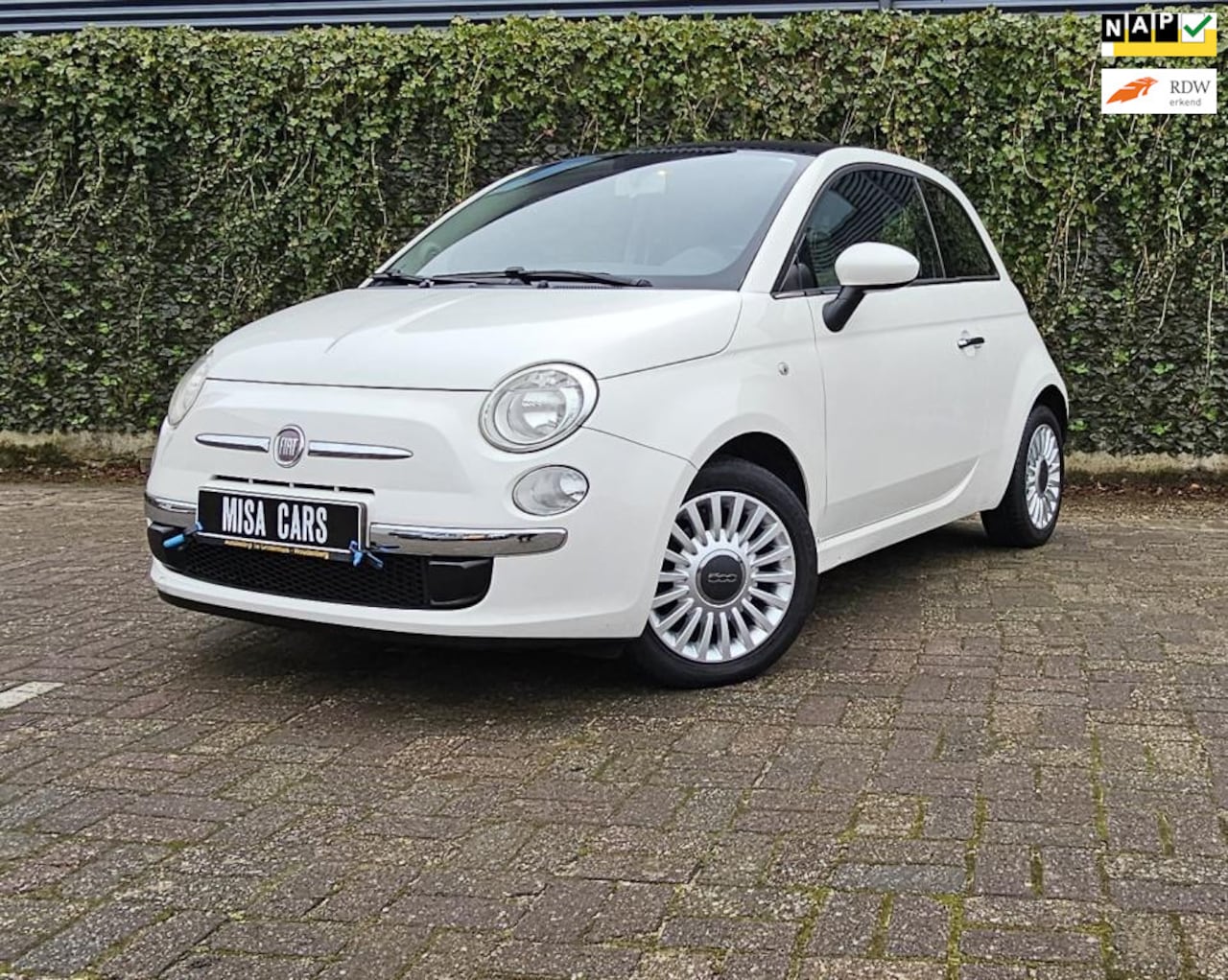 Fiat 500 - 0.9 TwinAir Lounge Airco APK Panorama Dak - AutoWereld.nl