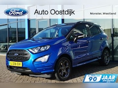 Ford EcoSport - 1.0 EcoBoost ST-Line 125PK Automaat Trekhaak Panodak Winterpack Camera Cruise Navi Climate