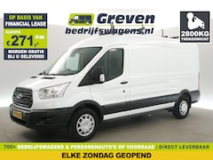 Ford Transit - 350 2.0 TDCI L3H2 2800KG Trekgew. Trekhaak LED Airco Cruise PDC Ladderlift 3 Persoons