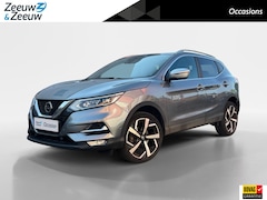 Nissan Qashqai - 1.2 Tekna + Meest luxe uitvoering | Dealer onderhouden | Leder interieur | 360 Camera | Pa