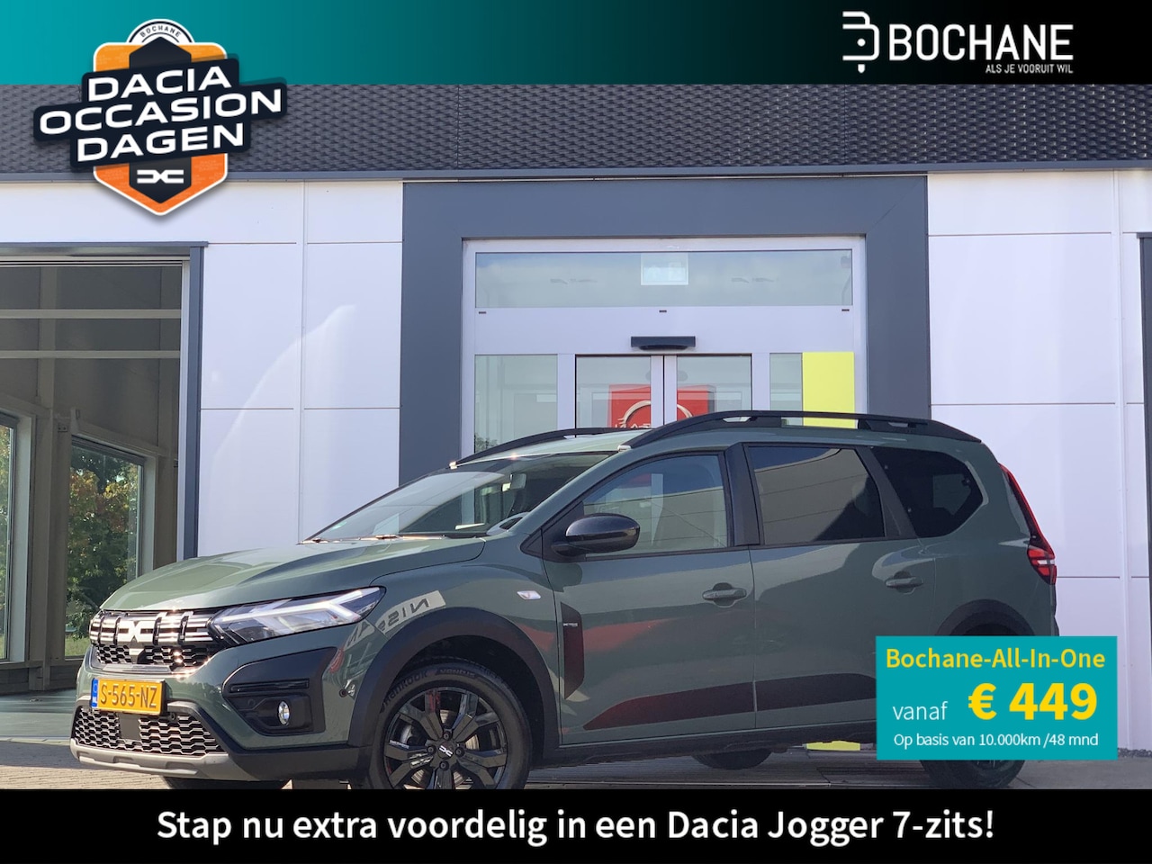 Dacia Jogger - 1.0 TCe 110 Extreme | 7-Persoons | Navigatie | Dodehoekdetectie - AutoWereld.nl