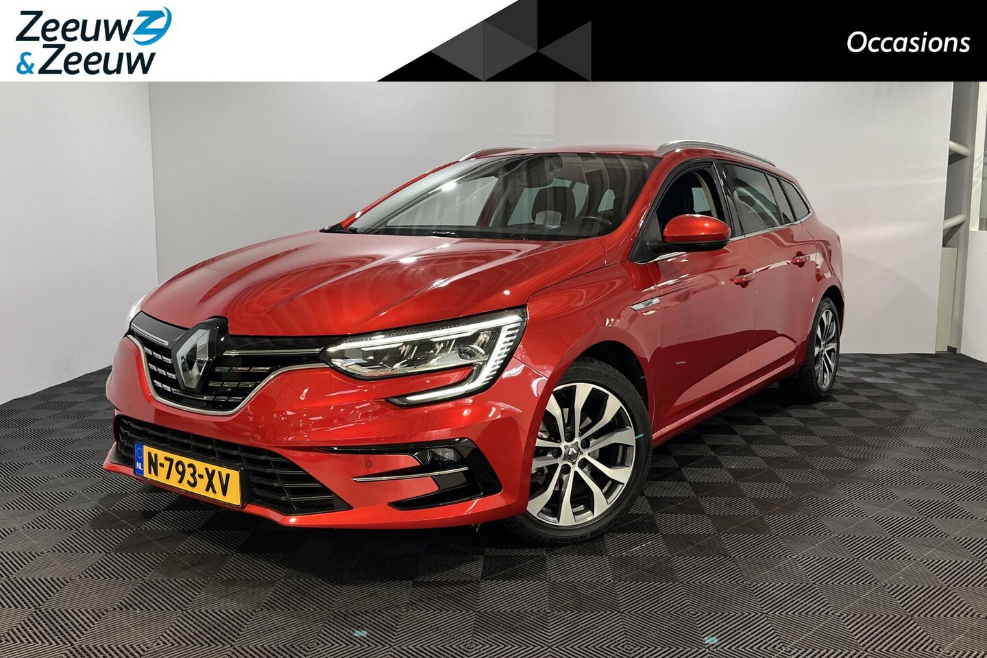 Renault Mégane Estate - 1.3 - 140PK TCe Edition One | 9,3" Navi | Camera | Leer | Stoel & Stuurverwarming | Cruise - AutoWereld.nl