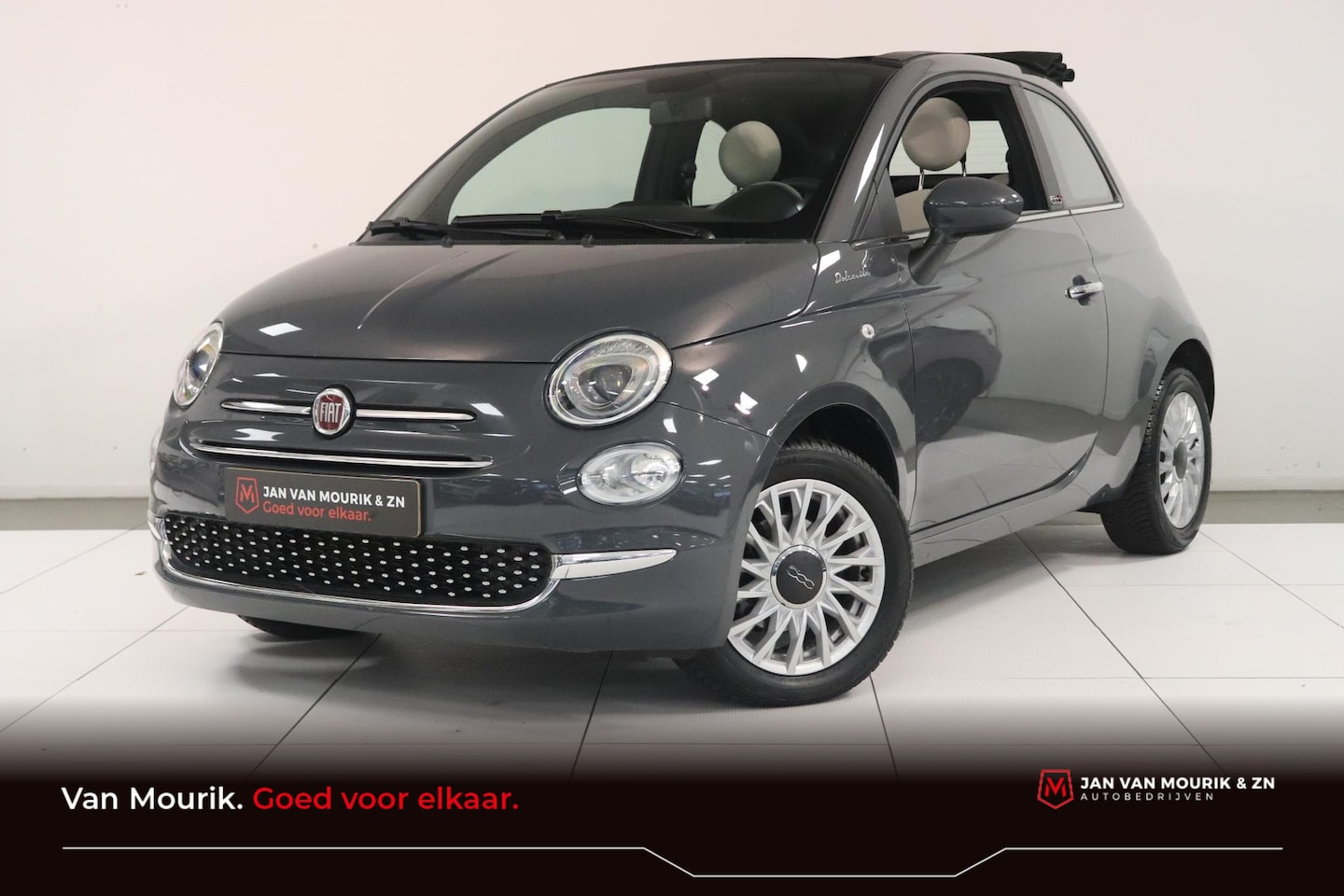 Fiat 500 C - 1.0 Hybrid 70 Dolcevita | Parkeersensoren | Cruise Control | Bluetooth | - AutoWereld.nl