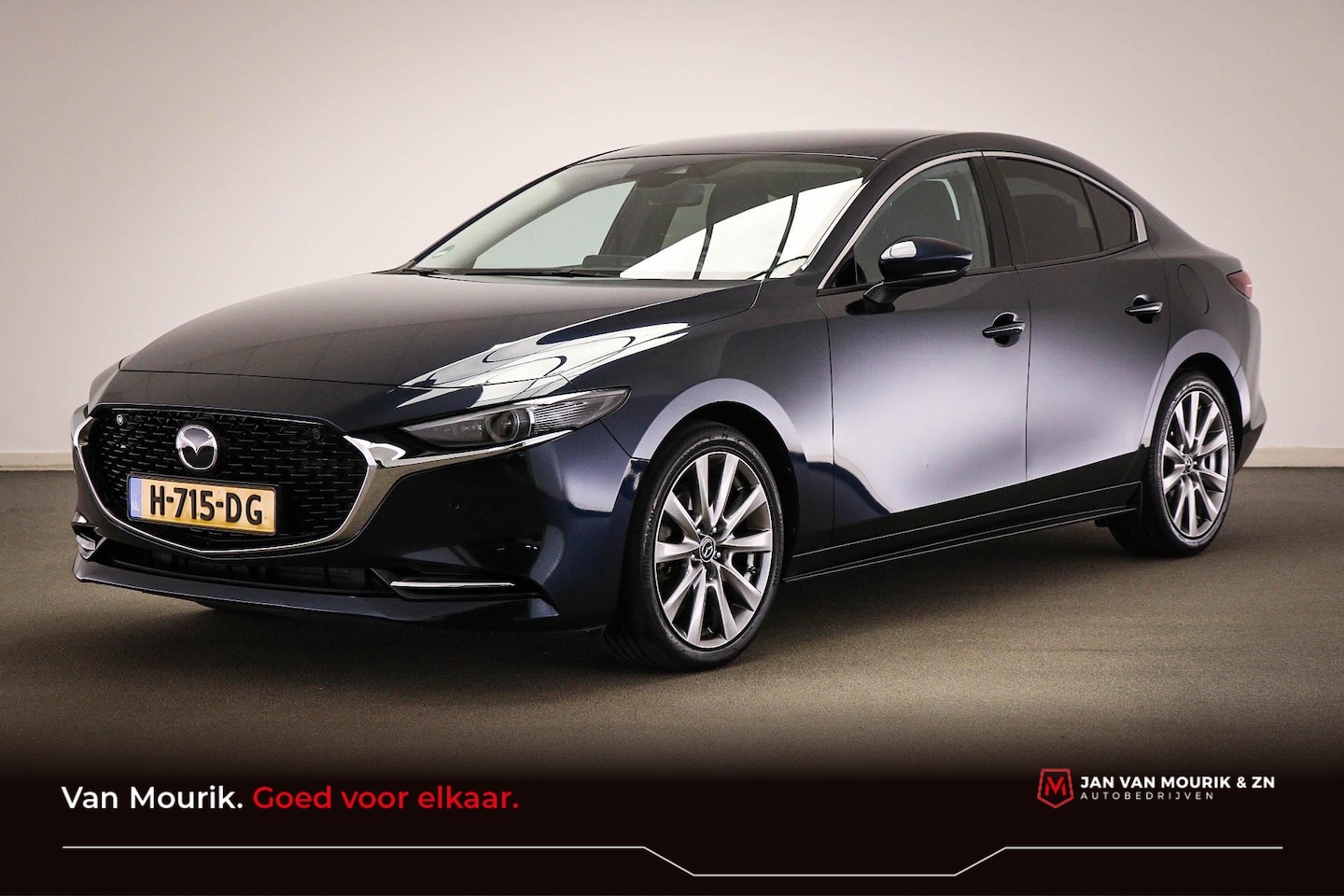 Mazda 3 - 2.0 e-SkyActiv-X M Hybrid 180 Luxury | LED | HEAD UP | LEDER | STUUR VERW. | ACC | DAB | A - AutoWereld.nl