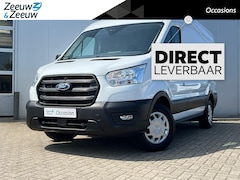 Ford Transit - 350 2.0 TDCI L2H2 Trend 130 pk FWD | Voorruitverwarming | Parkeersensoren | Navigatie | Fa