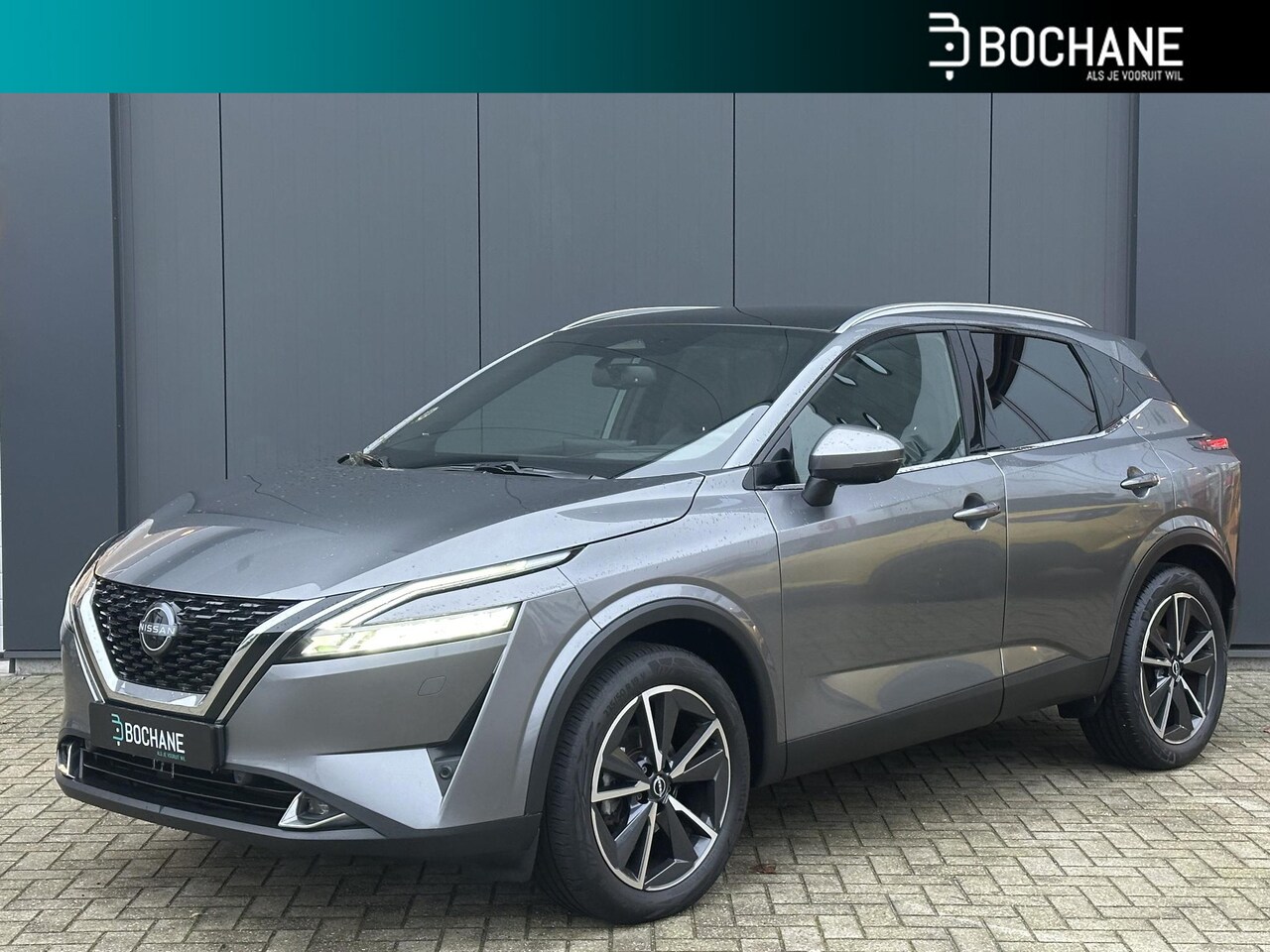 Nissan Qashqai - 1.3 MHEV 158 Xtronic Tekna Plus | Panoramadak | Bose® | Leder | 360º Camera | Stuur- Stoel - AutoWereld.nl