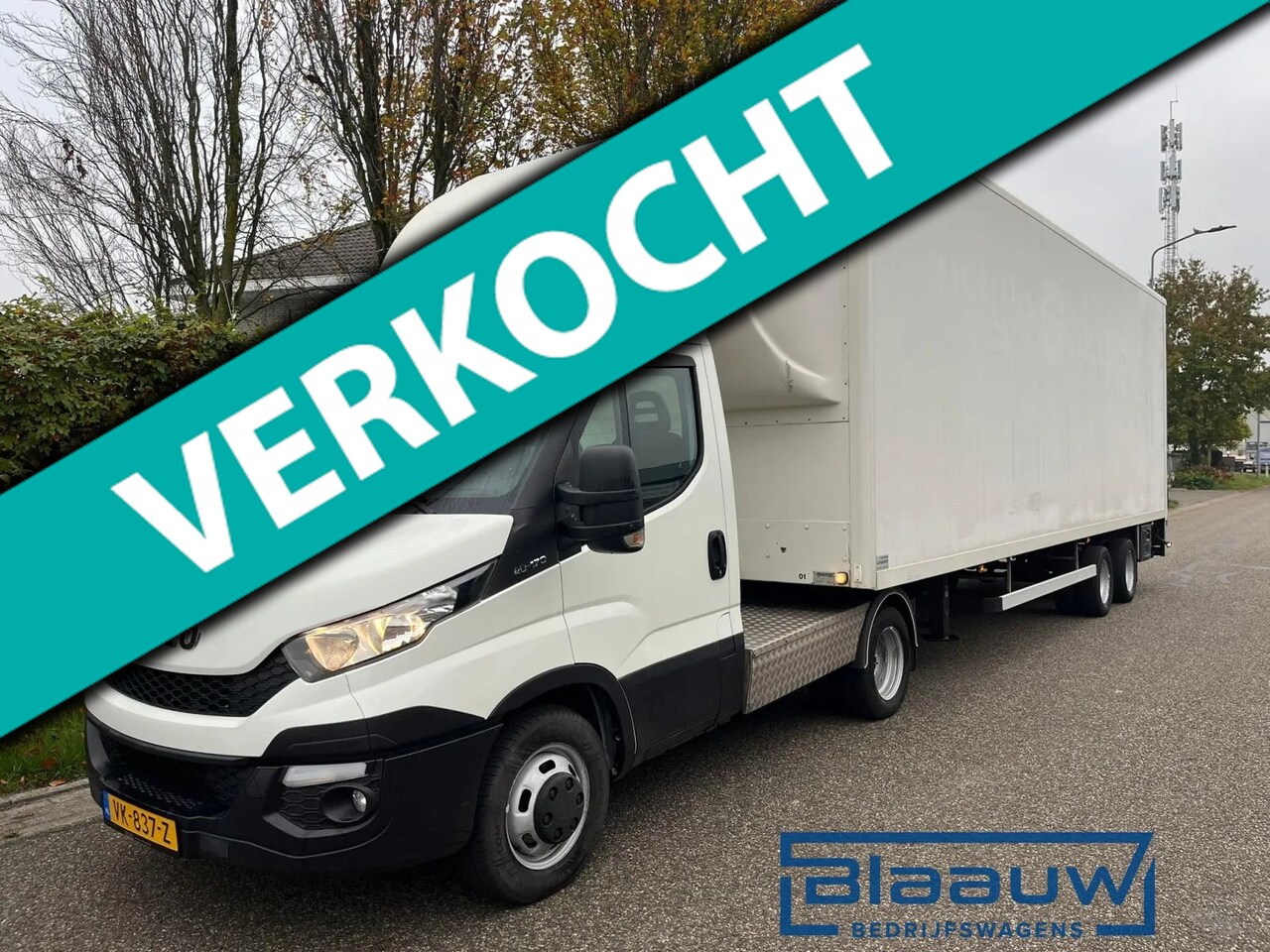 Iveco Daily - 40C17 10T BE Combinatie Veldhuizen| laadklep | Zijdeur - AutoWereld.nl