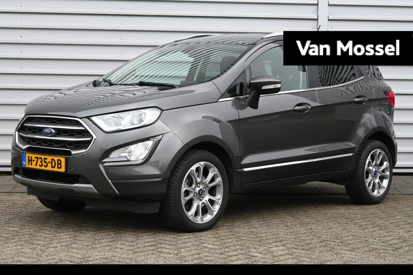 Ford EcoSport - 1.0 EcoBoost Titanium 125PK | Winterpack | Afneembare trekhaak | Dodehoekdetectie | Climat - AutoWereld.nl