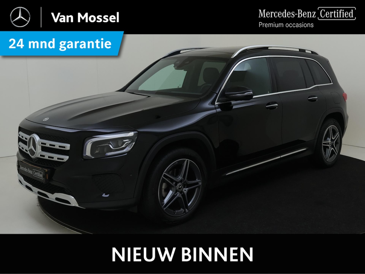 Mercedes-Benz GLB - 180 Business Solution Luxury 7p. / Panoramadak/ 19 inch/ Sfeerverlichting - AutoWereld.nl