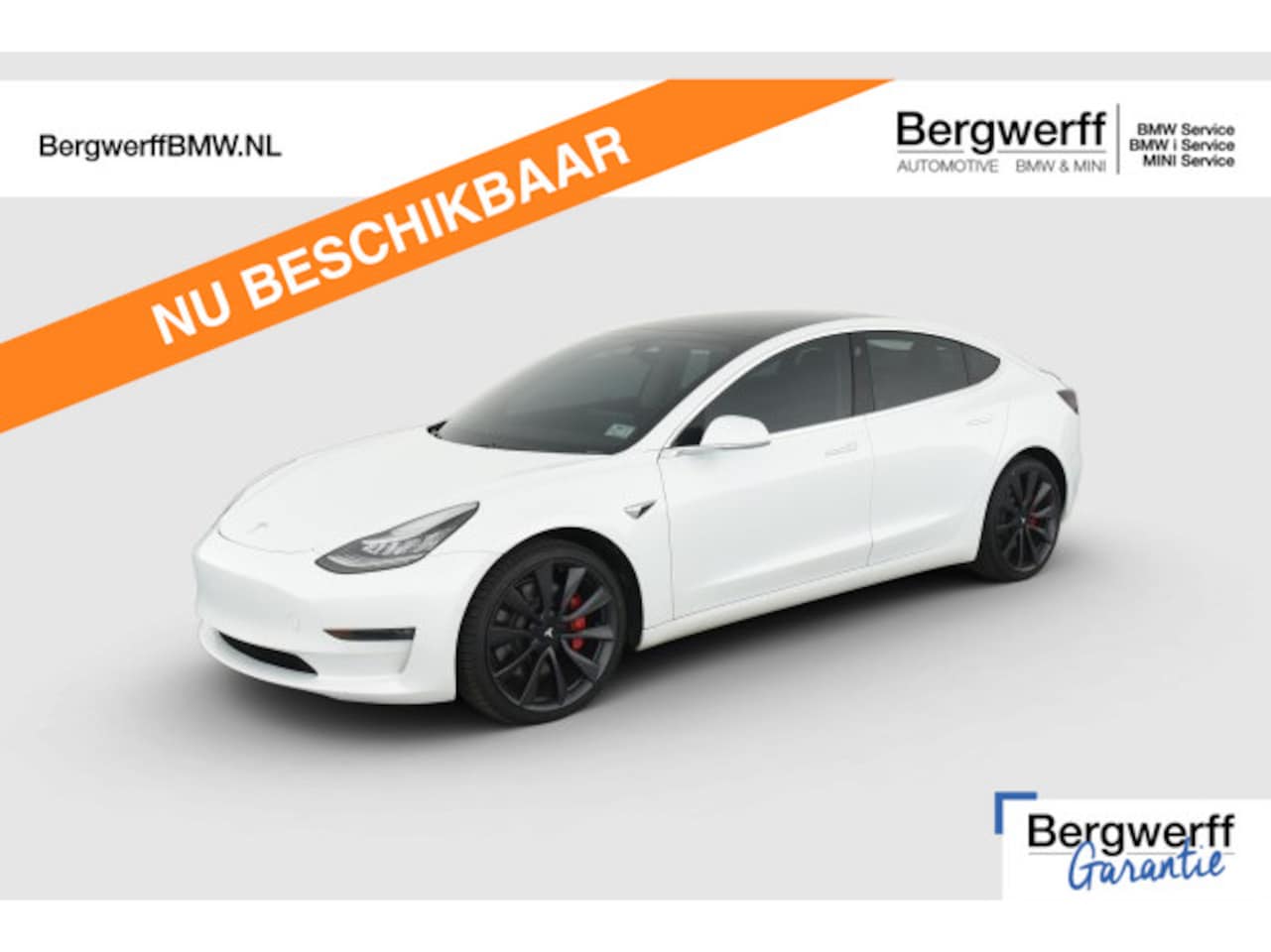 Tesla Model 3 - Performance AWD - 75 kWh - incl. BTW - Pano - AutoWereld.nl